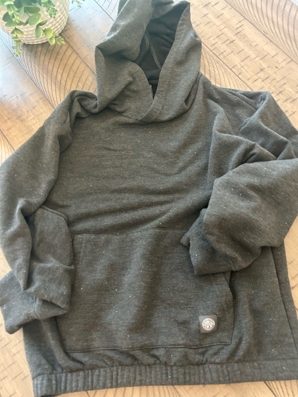 Mondetta Charcoal Heather Crewneck Hoodie Sweater